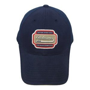Alabama USA  Yellowhammer State Mesh Tuck Strap Cap Trucker Hat American Needle